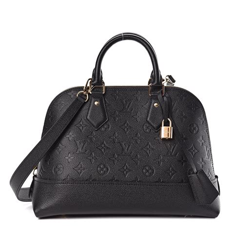 louis vuitton alma pm black